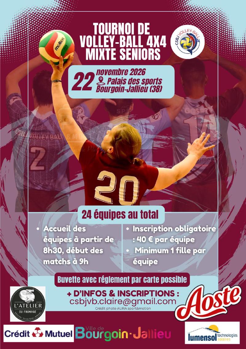 Affiche du tournoi